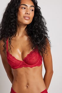 Classic Unlined Lace Wire Bra