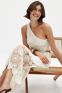 Crochet Midi Skirt