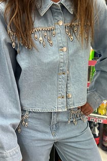 Cropped Denim Jacket