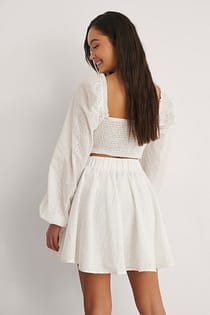 Bauchfreie Bluse