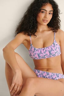 Clean Cut bikinitopp med smock