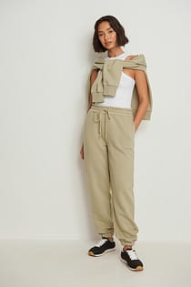 Brushed Drawstring Sweatpants