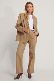 Twill Suit Pants