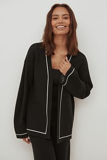 Cardigan surdimensionné