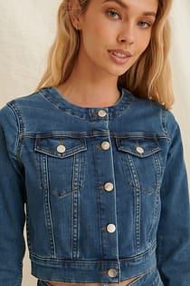 Cropped Denim Jacket