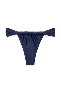 Drapert bikinitruse med vide stropper