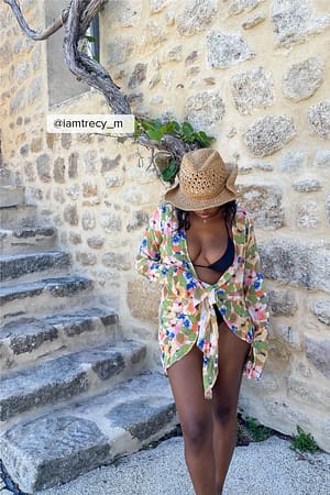 Beige Cowboy Straw Hat