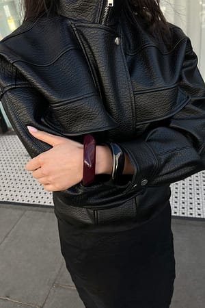 Multicolor 2-pack Resin Bangles