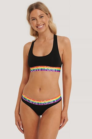 Black Logo Tanga