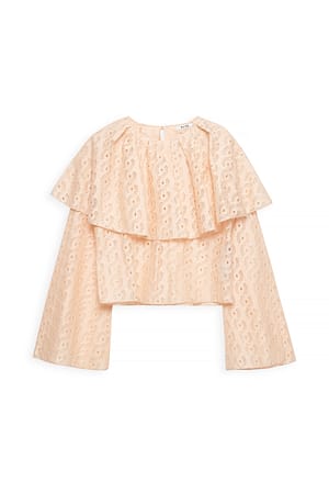 Apricot Blusencape