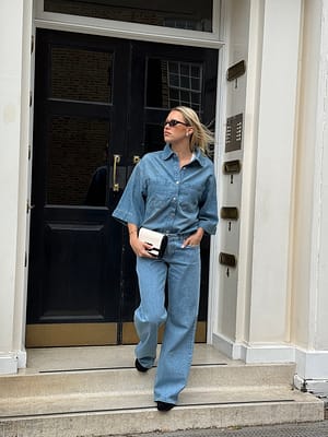 Boxy Jeanshemd