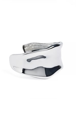Silver Chunky Bangle