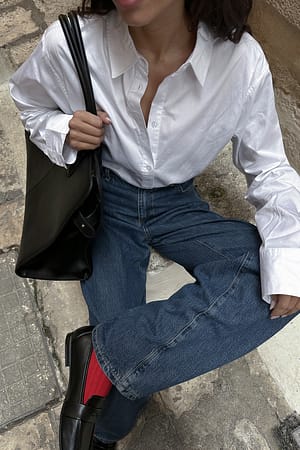 White Classic Regular Shirt