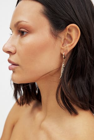 Gold Fish Earrings