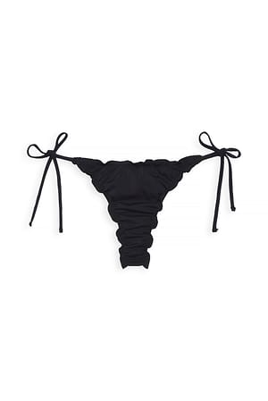 Black Bikinitrusse med løbegang