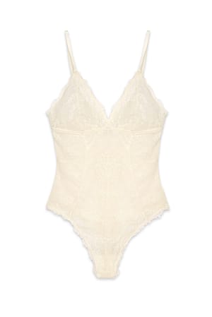 Offwhite Eyelash Lace Body