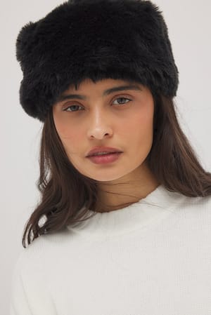 Brown Faux Fur Hat