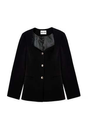 Black Blazer ajusté