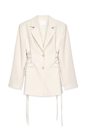 White Americana con detalles de lazos