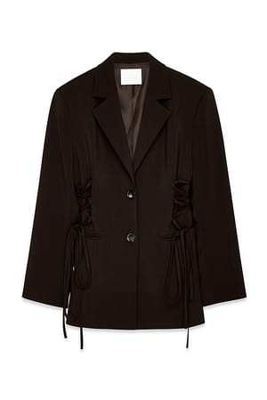 Brown Americana con detalles de lazos