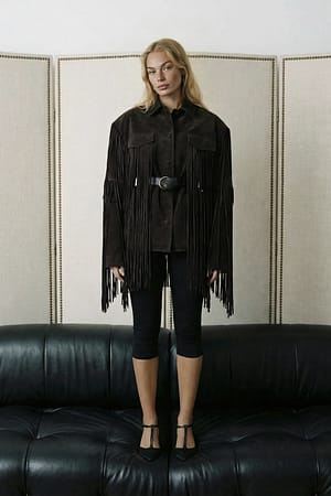 White Wide Pleat Detail Trousers