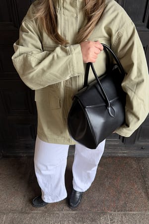 Beige Chaqueta cargo
