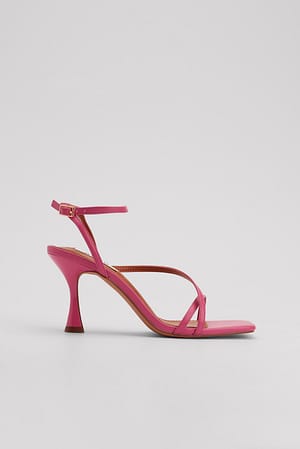 Violet Zandloper schoenen met hak