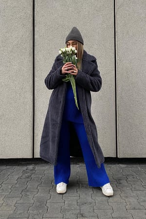 Dark Blue Recycled teddykappa