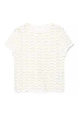 Offwhite Knitted Top