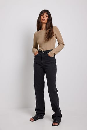 Knitted Lurex Top