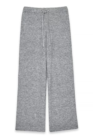 Grey Strickhose