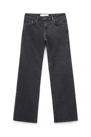 Dark Grey Lane jean taille basse