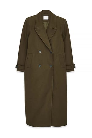 Khaki Long Coat