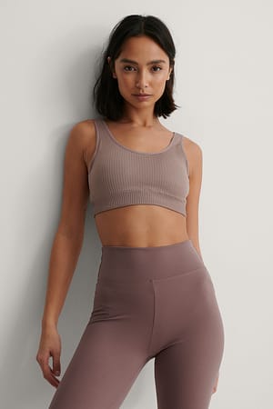 Mauve Apolo Sport Top
