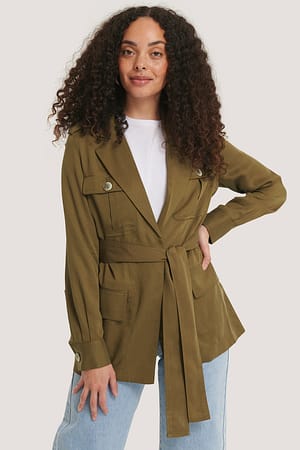 Khaki Trenchcoat