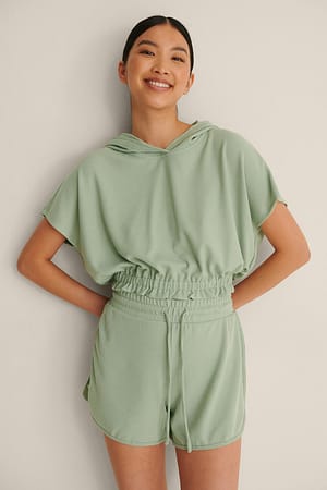 Pastel Green Shorts