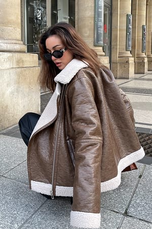 Brown Pilotjakke