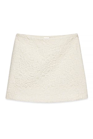 Moonbeam Minifalda texturizada