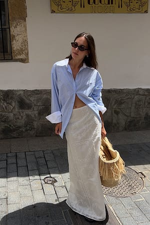 White Maxi Skirt