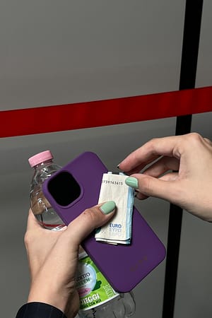 Purple Coque De Téléphone En Silicone