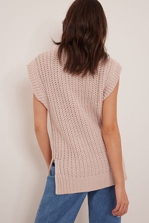 Peach Whip Veste en maille