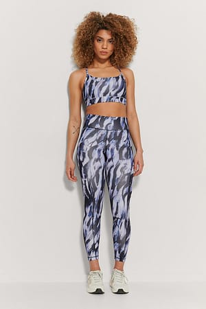 Print Recycled basic leggings