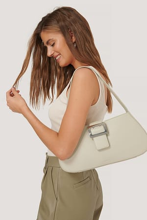 Cream Sac À Bandoulière