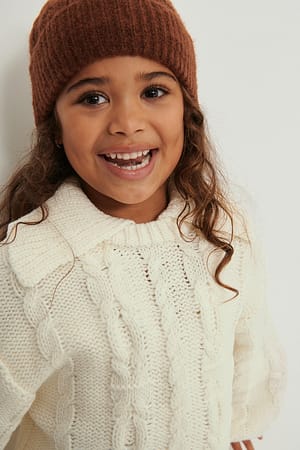 Brown Beanie