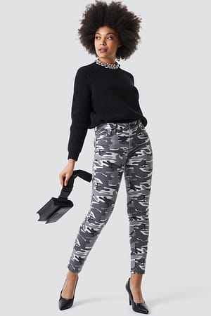 Camo Camo Skinny Jeans