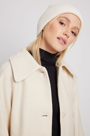Offwhite Chunky Beanie