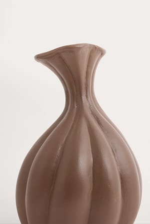 Brown Eco Vase Groß