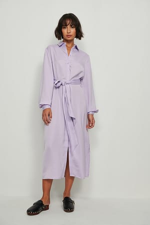 Lilac Flowy Caftan