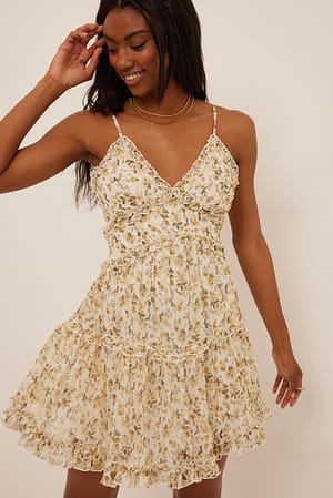 Frill Mini Dress