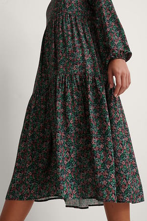 Blue Print Jurk met lange mouwen